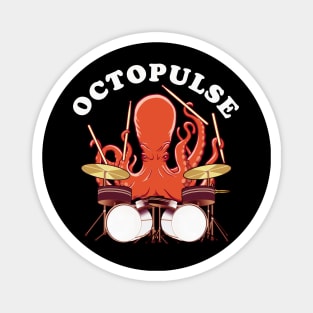 Octopulse | Octopus Drummer Magnet